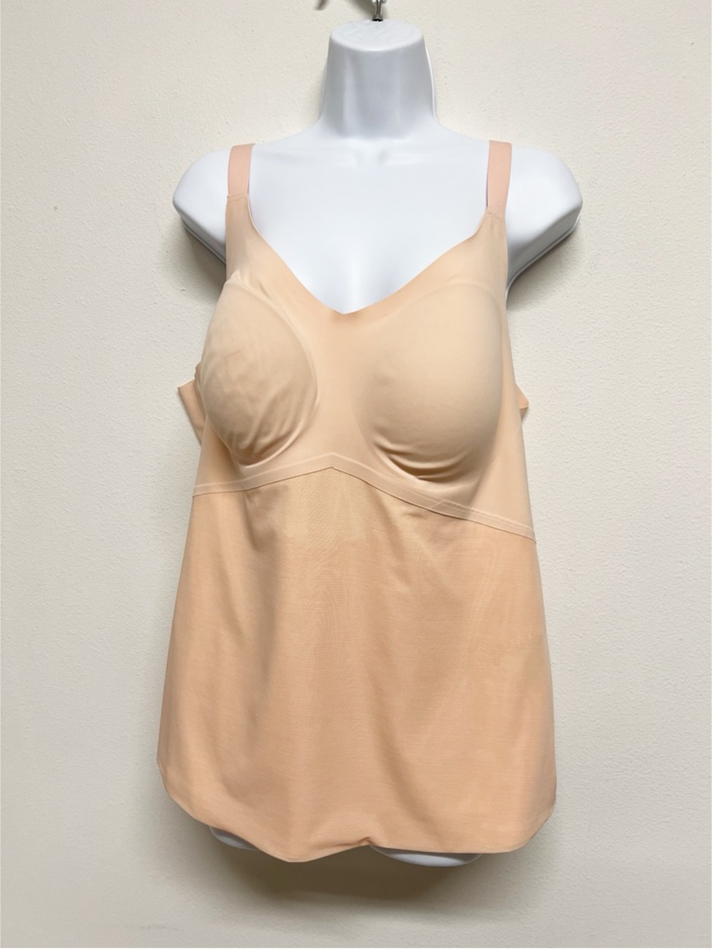 Honeylove Womens Plus Nude Peach Adjustable Seamless Shaping Camisole Size 3X - Picture 2 of 8